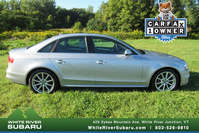 Used 2015 Audi A4 Premium Plus with VIN WAUHFAFL0FN018032 for sale in White River Junction, VT