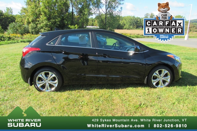 Used 2013 Hyundai Elantra GT Base with VIN KMHD35LEXDU136904 for sale in White River Junction, VT