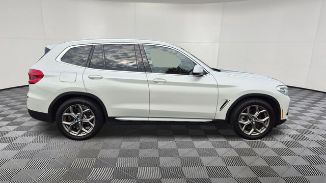 Used 2021 BMW X3 30i with VIN 5UXTY5C02M9E10140 for sale in White River Junction, VT