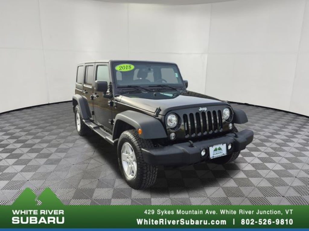 Used 2018 Jeep Wrangler JK Unlimited Sport SUV