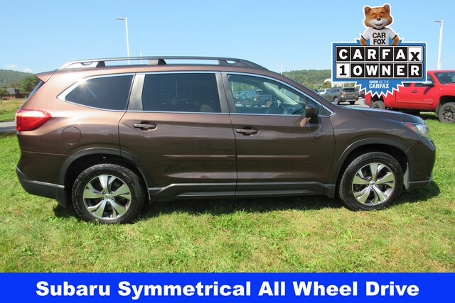 Used 2019 Subaru Ascent Premium with VIN 4S4WMAFD6K3431602 for sale in White River Junction, VT