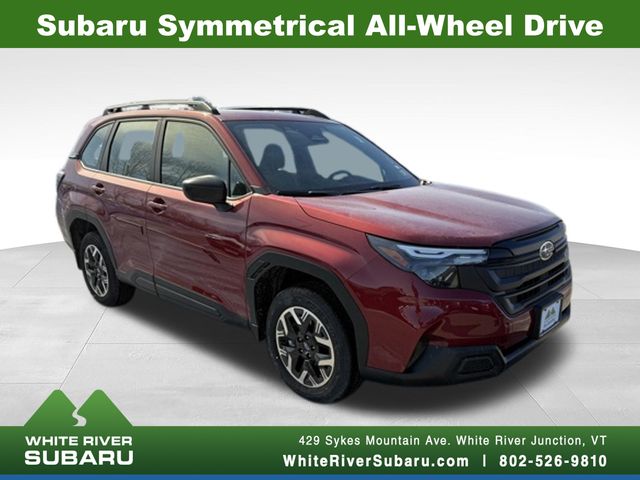 Crimson Red Pearl 2026 Subaru Forester Crossover AWD SUV / Crossover All-Wheel Drive Continuously Variable Transmission