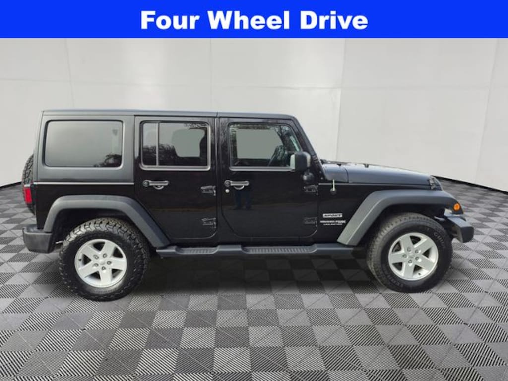 Used 2018 Jeep Wrangler JK Unlimited Sport SUV