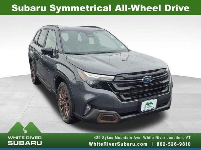 Magnetite Gray 2026 Subaru Forester Sport Crossover AWD SUV / Crossover All-Wheel Drive Continuously Variable Transmission