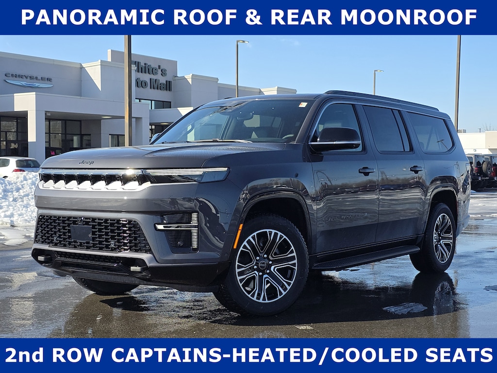 New 2026 Jeep Grand Wagoneer L 4X4 Sport Utility