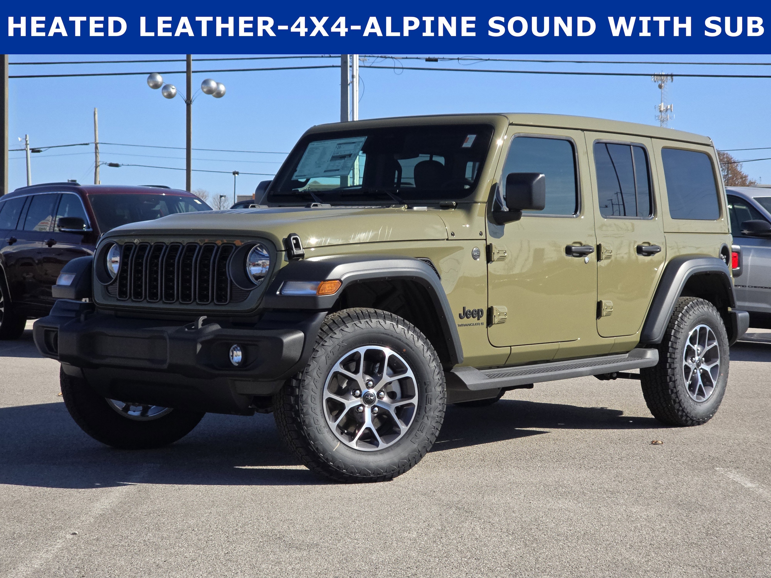 2026 Jeep Wrangler 4-Door Sport S's photo