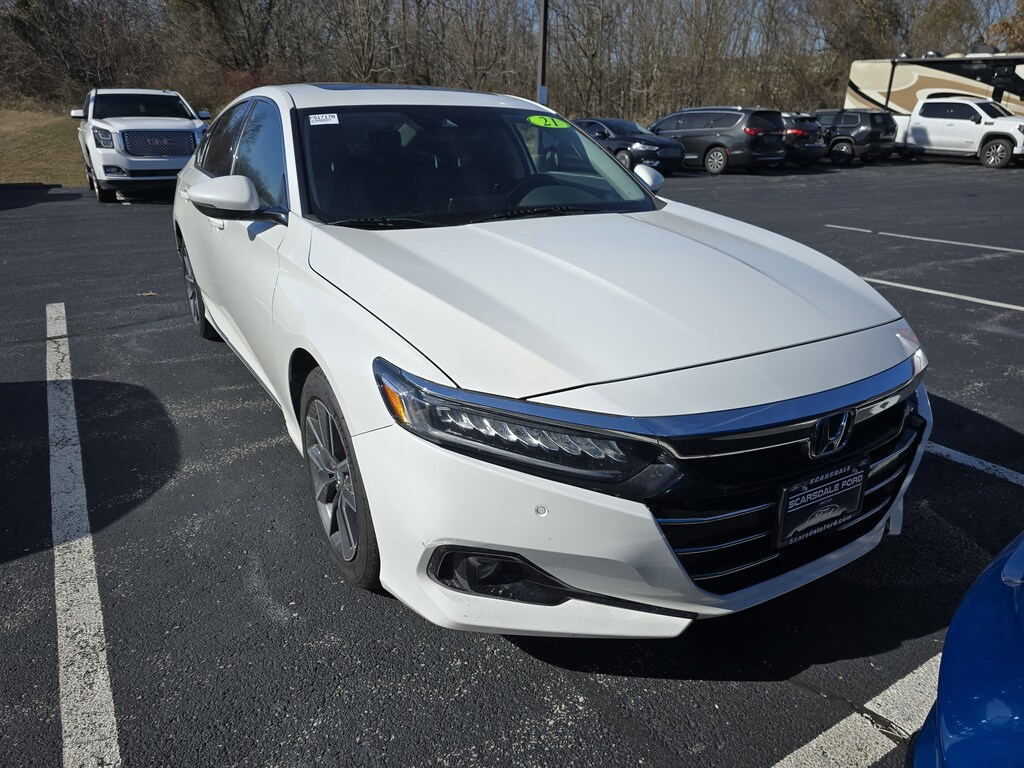 Used 2021 Honda Accord EX-L Sedan