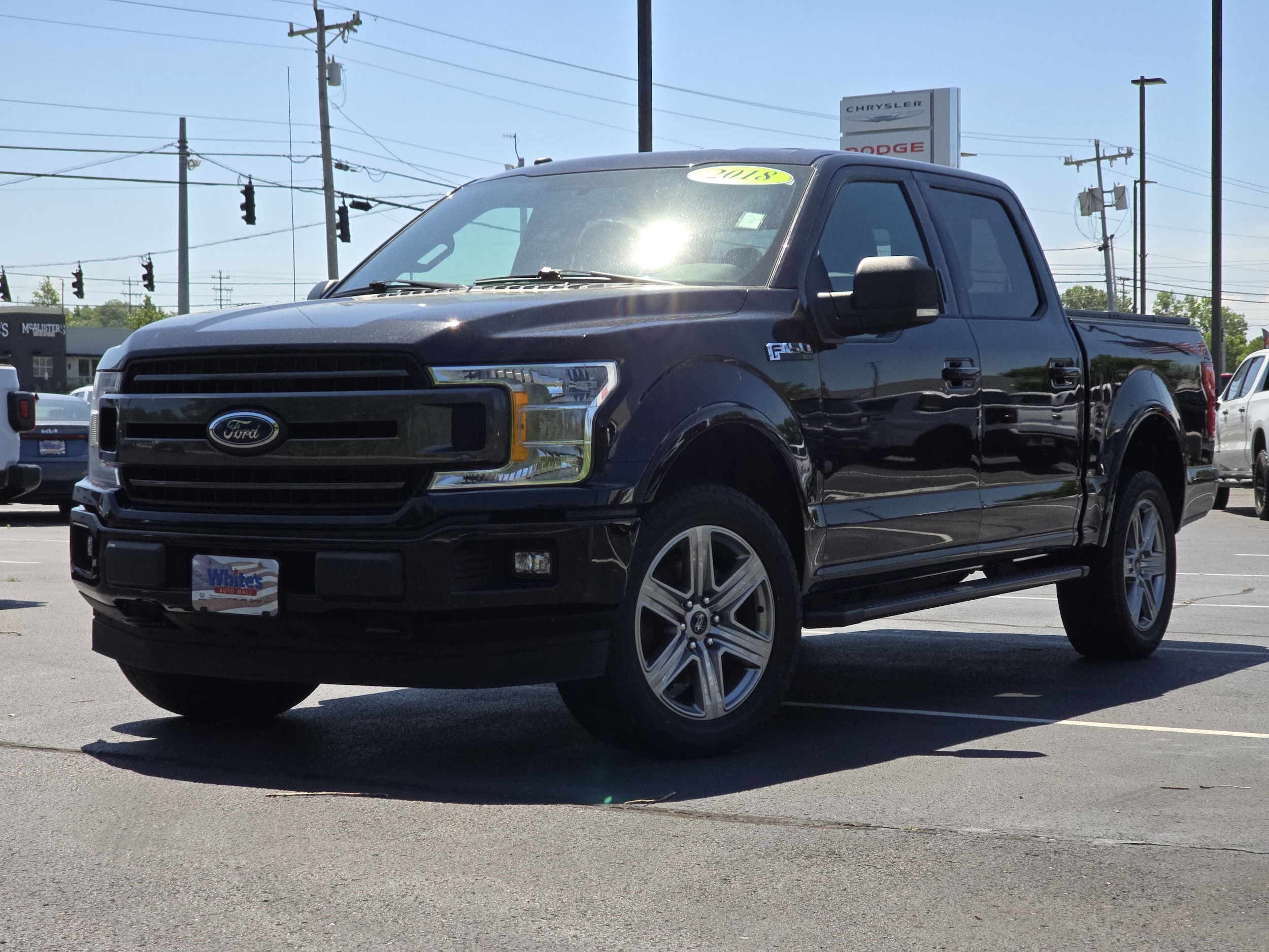 Used 2018 Ford F-150 XLT with VIN 1FTEW1EG7JKG01928 for sale in Sylvania, OH