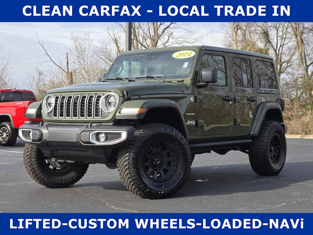 Used 2024 Jeep Wrangler Sahara Sport Utility