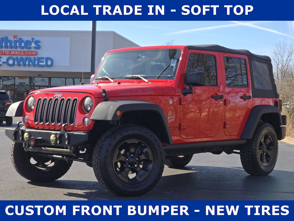 Used 2018 Jeep Wrangler JK Sport S Sport Utility