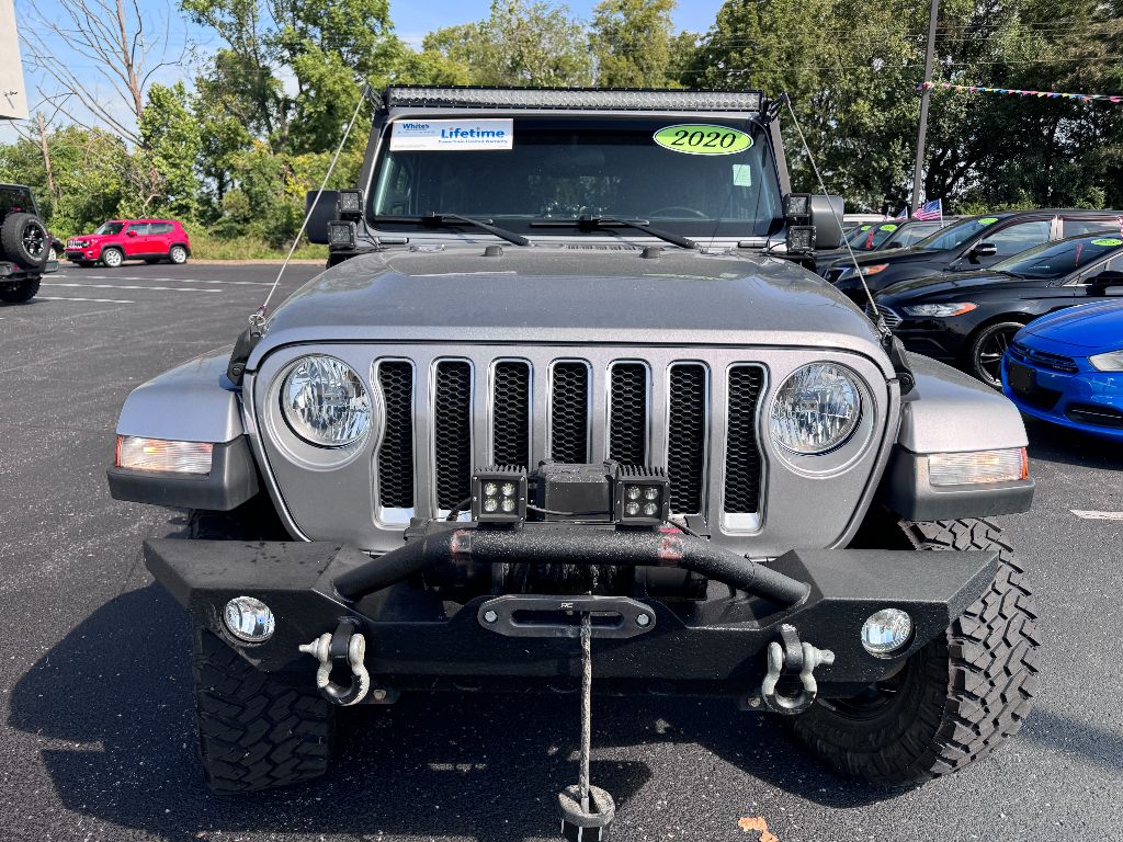 Used 2020 Jeep Wrangler Unlimited Sahara with VIN 1C4HJXEN5LW157098 for sale in Hopkinsville, KY