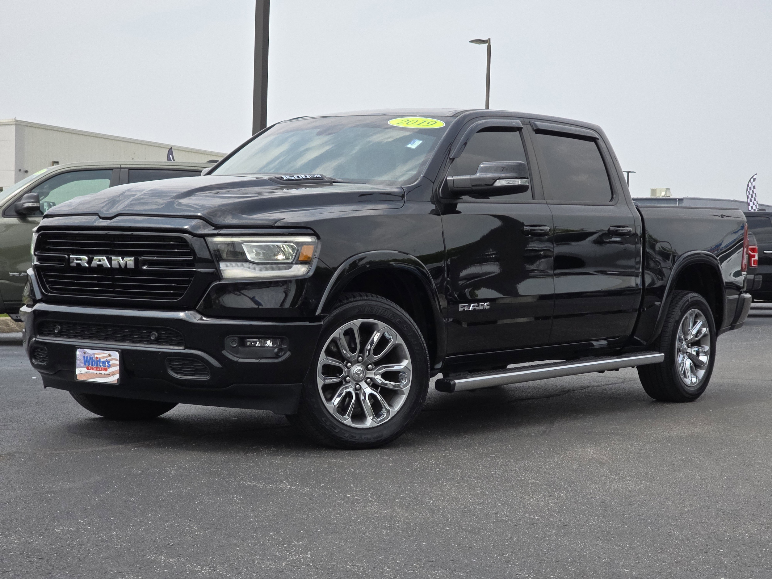 Used 2019 RAM Ram 1500 Pickup Laramie with VIN 1C6SRFJTXKN601973 for sale in Sylvania, OH