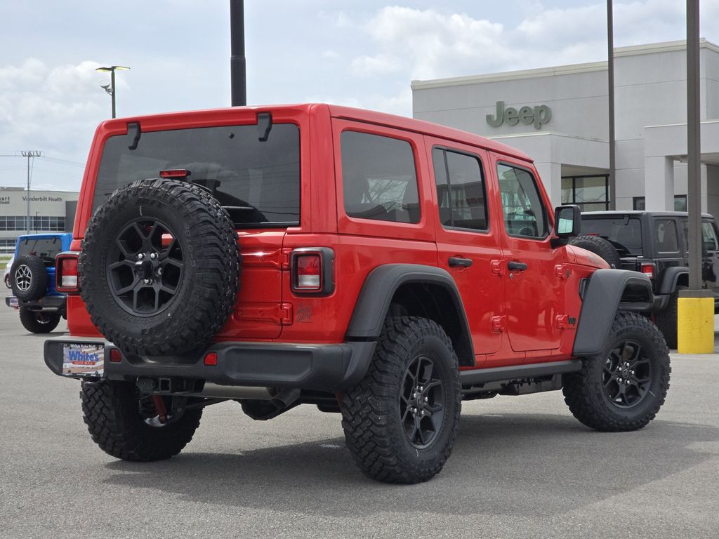 New 2026 Jeep Wrangler 4-DOOR WILLYS Sport Utility