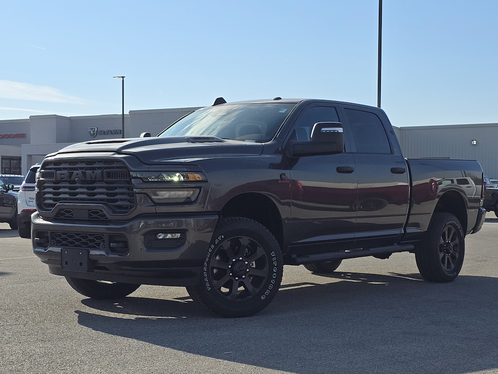 New 2026 Ram 2500 BLACK EXPRESS CREW CAB 4X4 6'4 BOX Pickup