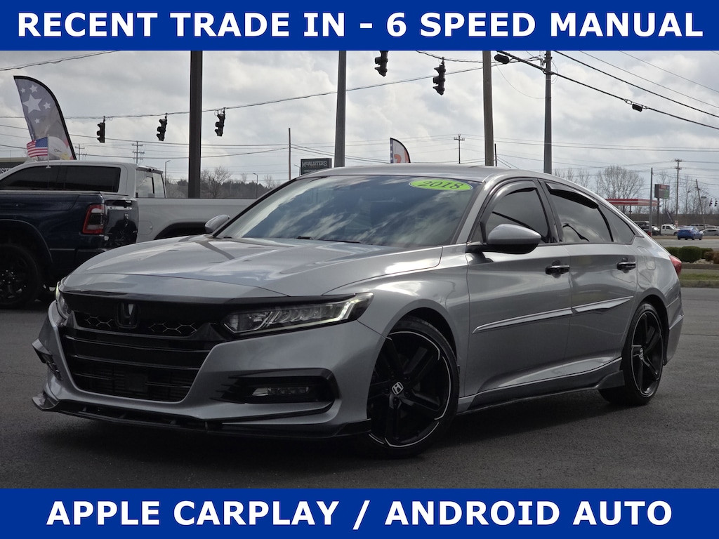 Used 2018 Honda Accord Sport 1.5T Sedan