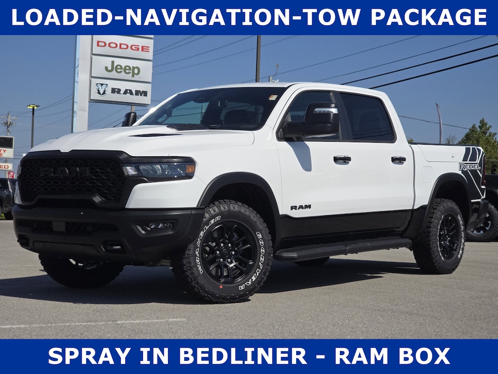 New 2026 Ram 1500 REBEL CREW CAB 4X4 5'7 BOX Pickup