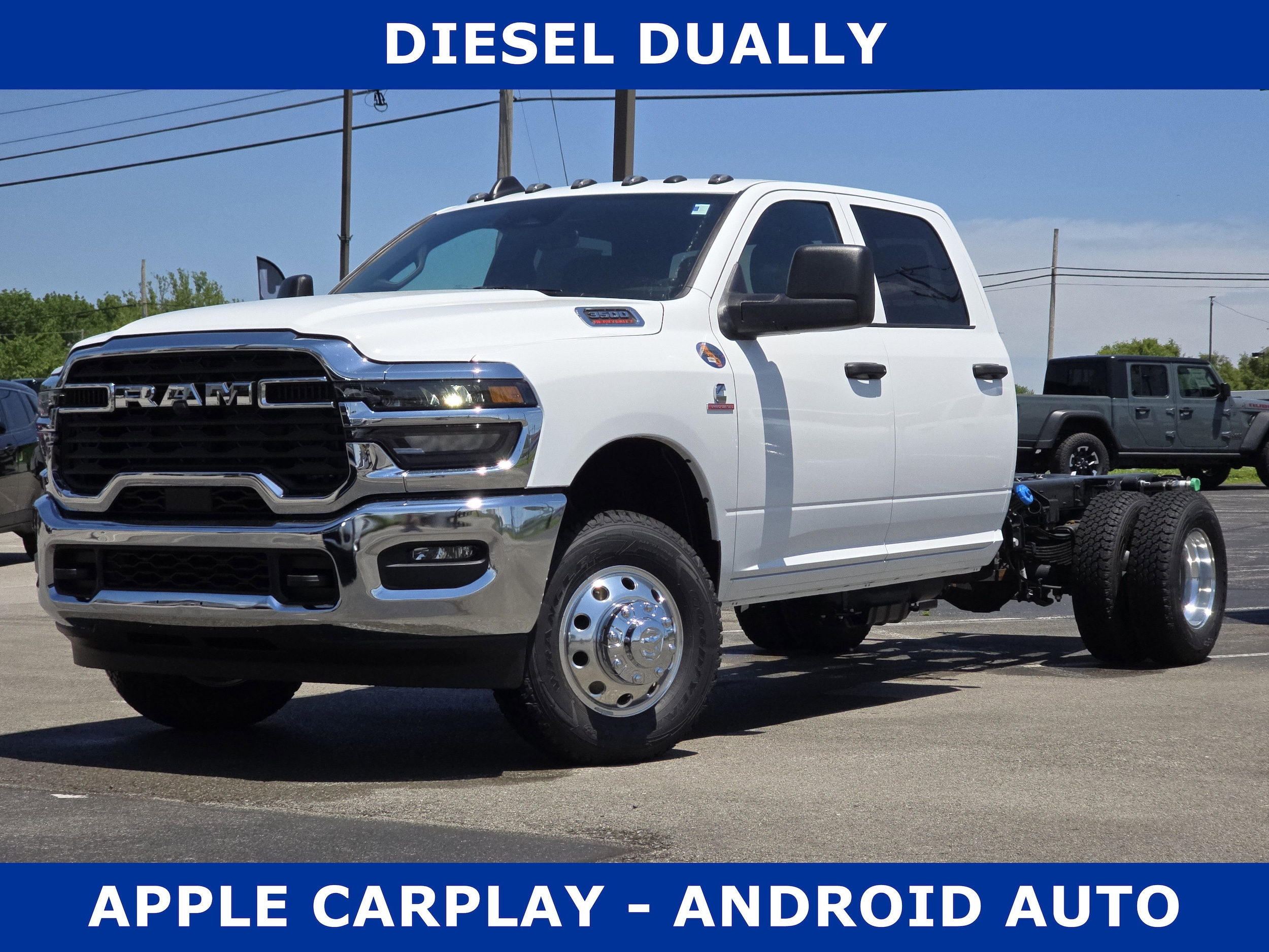 2025 Ram 3500 Chassis Cab 3500 TRADESMAN CREW CAB CHASSIS 4X2 60' CA