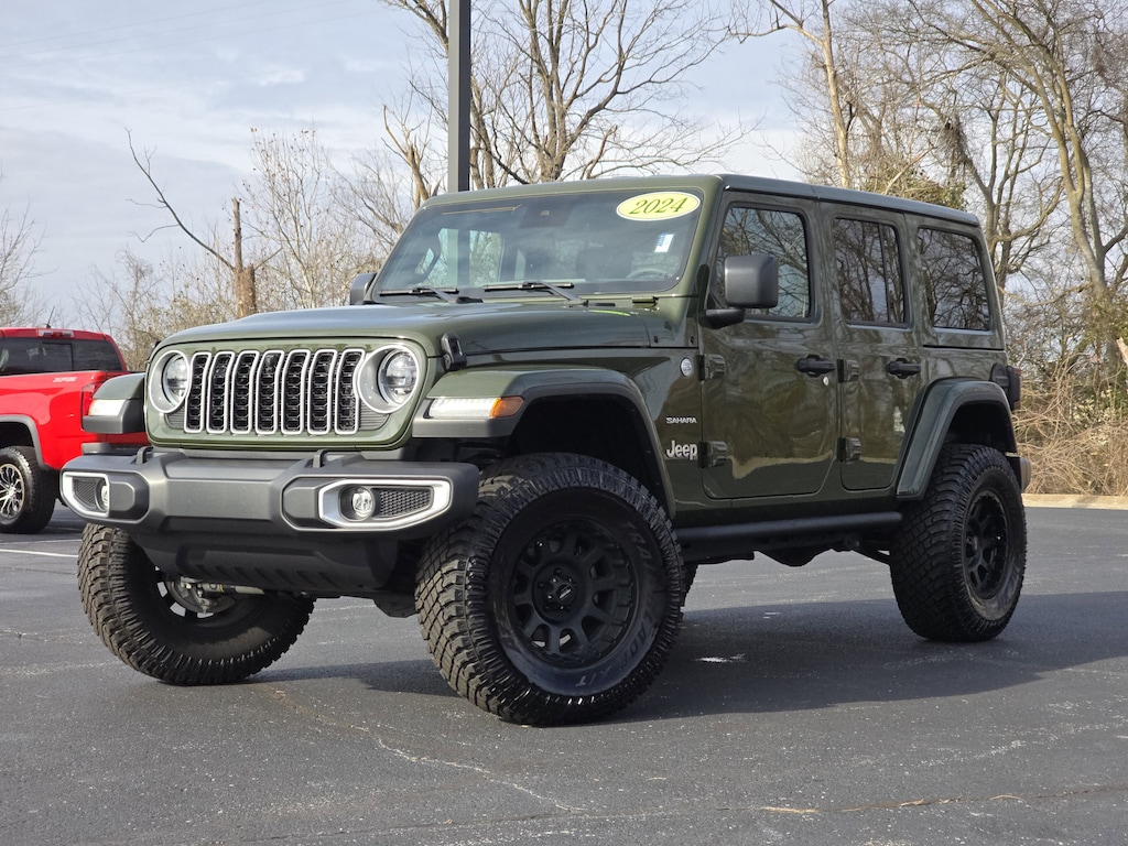 Used 2024 Jeep Wrangler Sahara Sport Utility