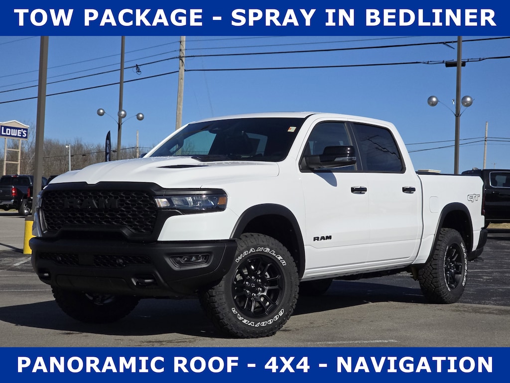 New 2026 Ram 1500 REBEL CREW CAB 4X4 5'7 BOX Pickup