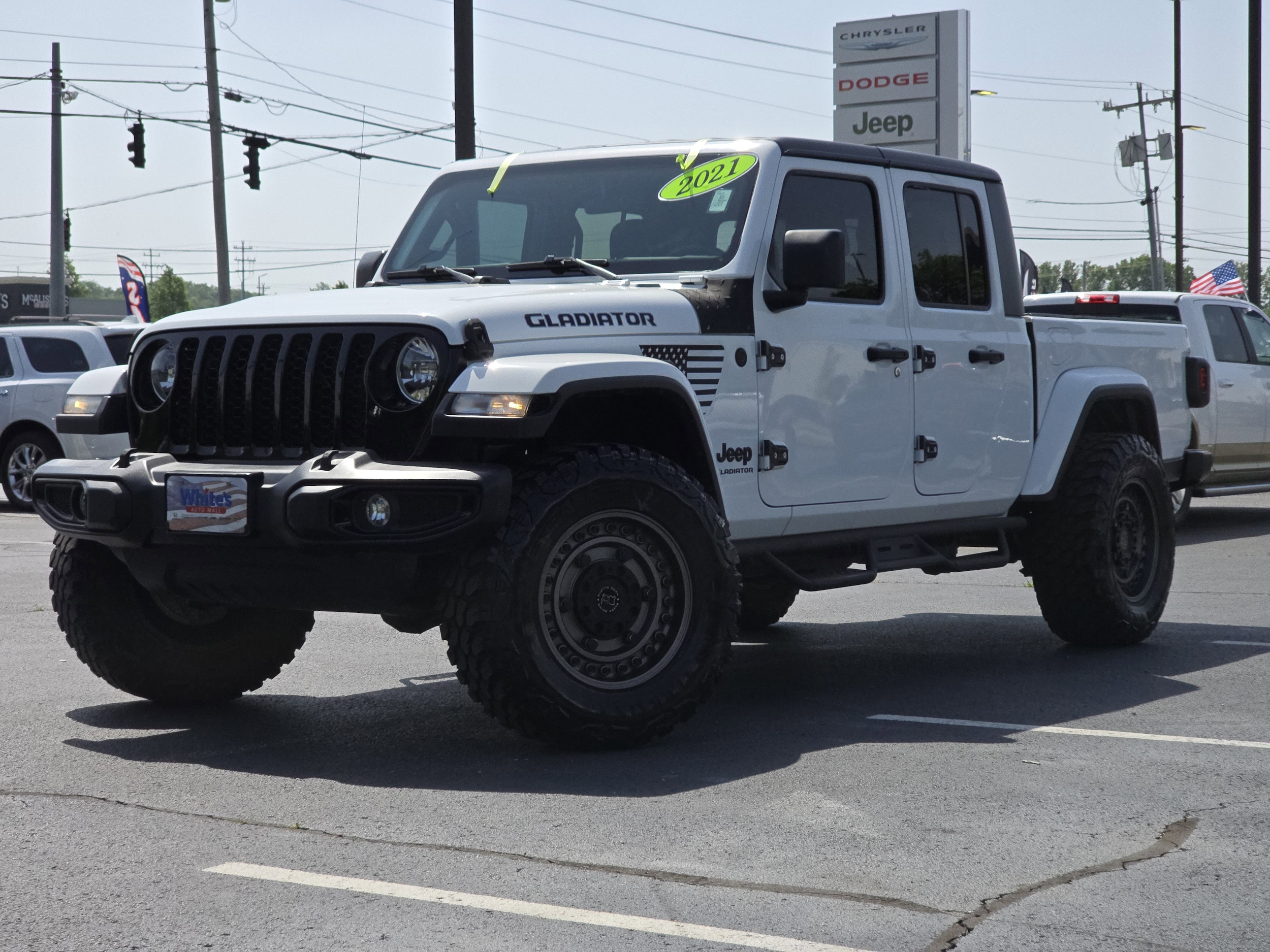 Used 2021 Jeep Gladiator WILLYS with VIN 1C6HJTAG1ML543284 for sale in Sylvania, OH