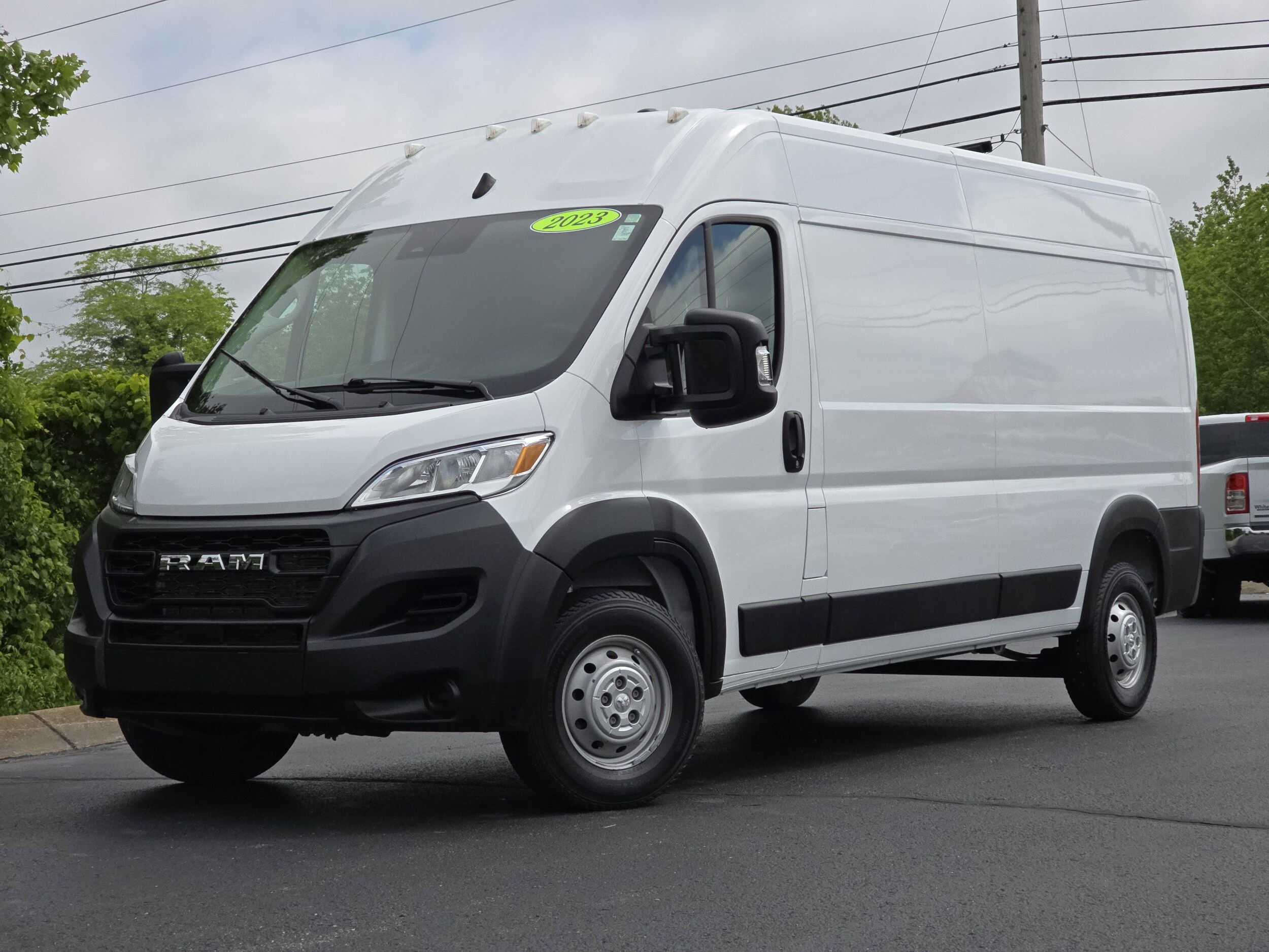 Used 2023 RAM ProMaster Cargo Van Base with VIN 3C6LRVDG2PE563728 for sale in Sylvania, OH