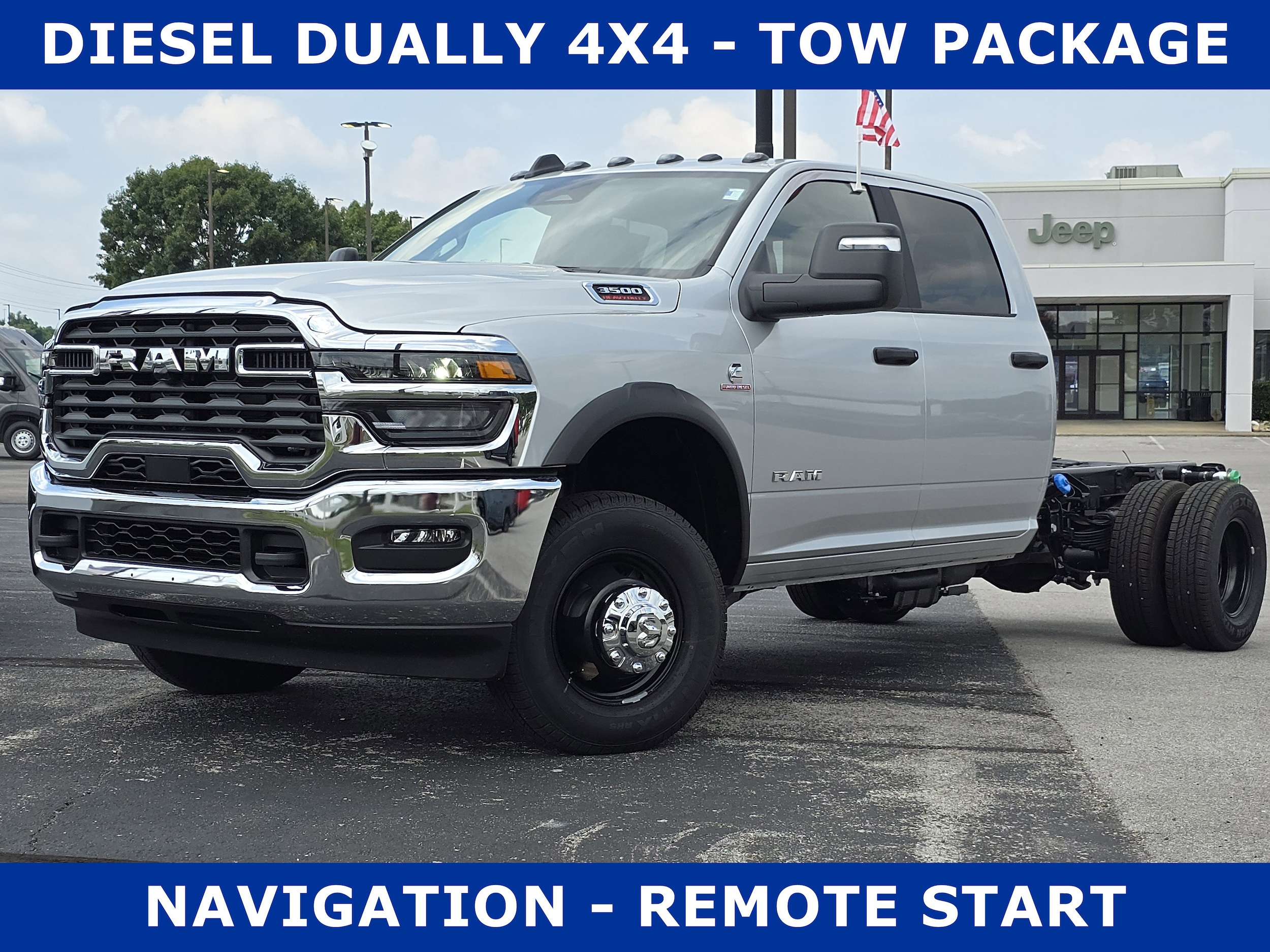 2025 Ram 3500 Chassis Cab 3500 BIG HORN CREW CAB CHASSIS 4X4 60' CA