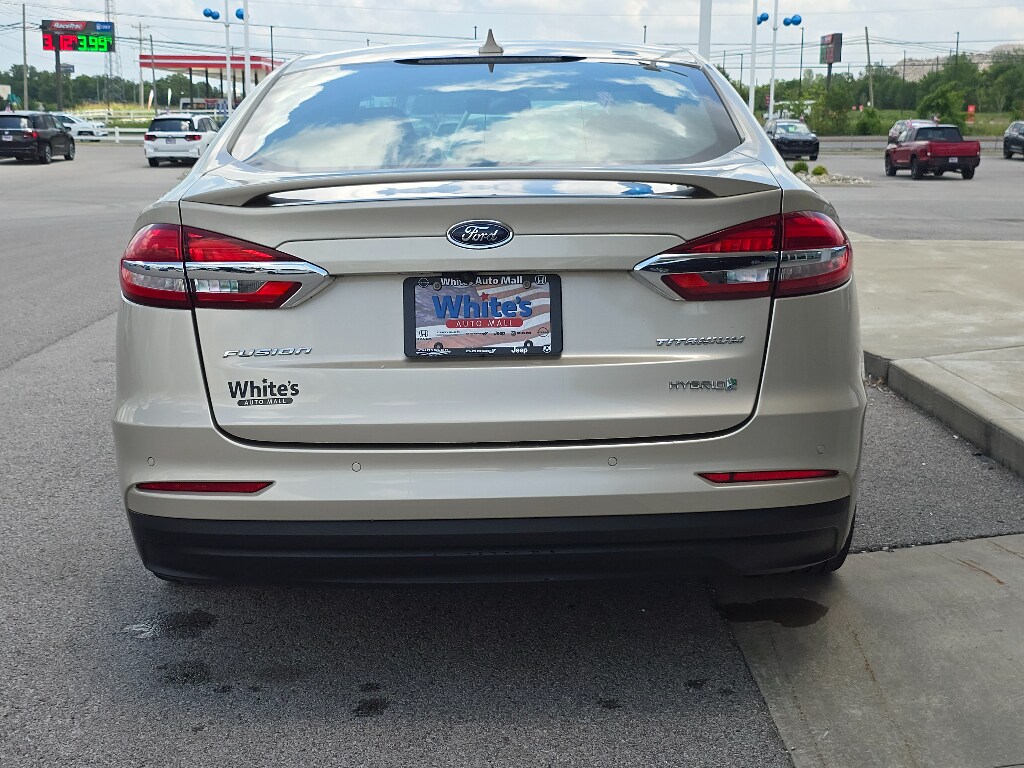 Used 2019 Ford Fusion Hybrid Titanium Sedan