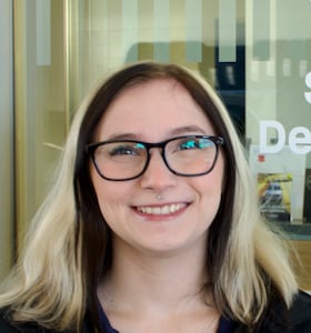 Staff member Hailey Swindle from ID_f9e9b0