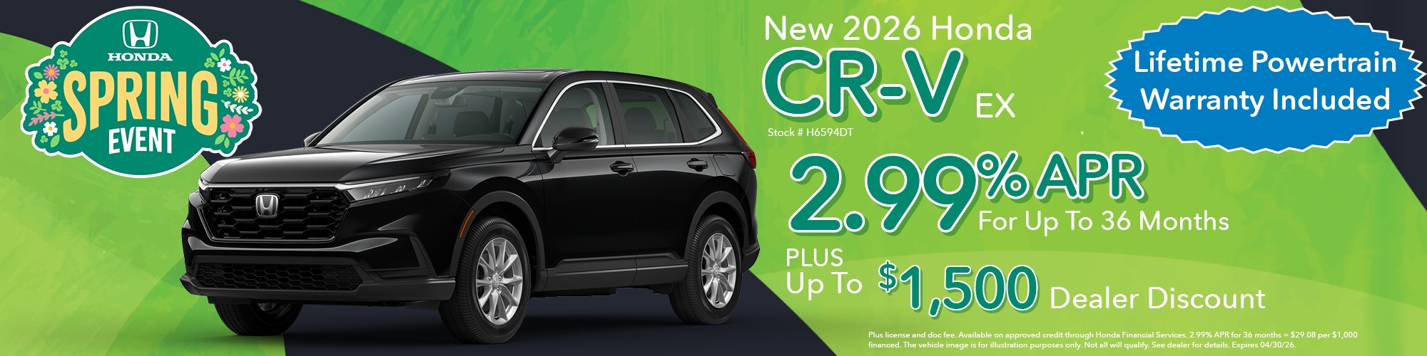 2026 Honda CR-V Finance Offer | White's Auto Mall Honda
