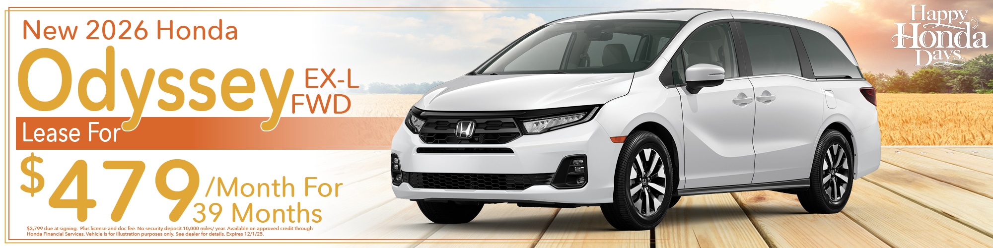 2026 Honda Odyssey | White Allen Honda