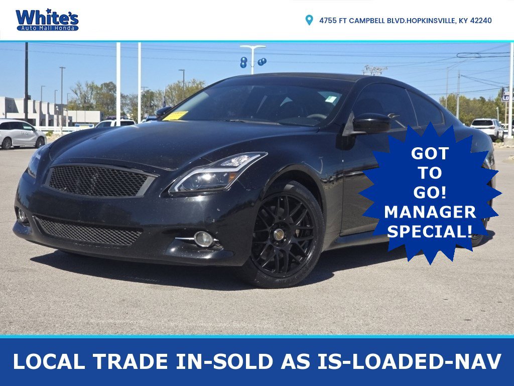2011 INFINITI G Coupe 37 Journey