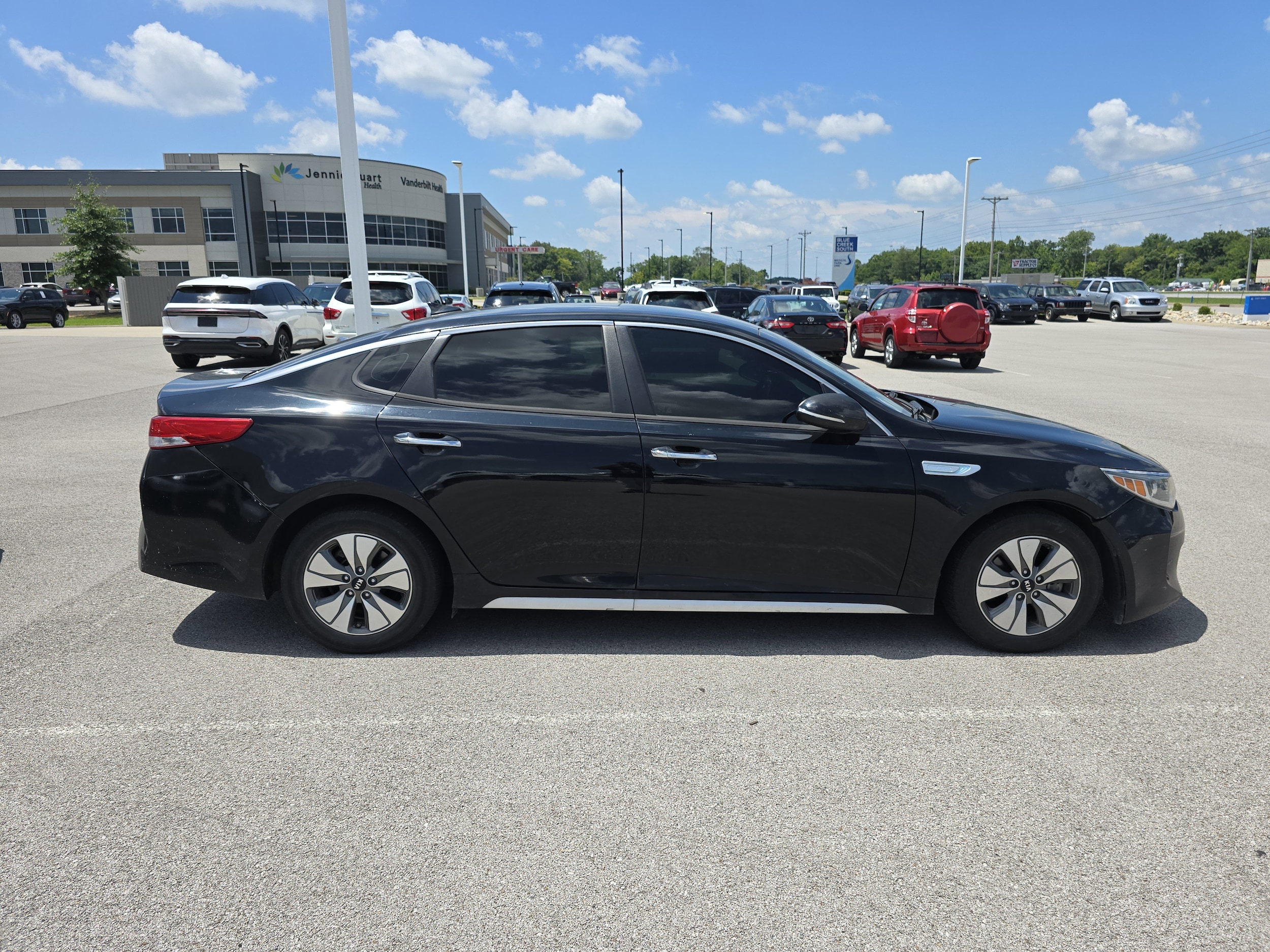 Used 2017 Kia Optima Premium Hybrid with VIN KNAGT4LE5H5016078 for sale in Hopkinsville, KY