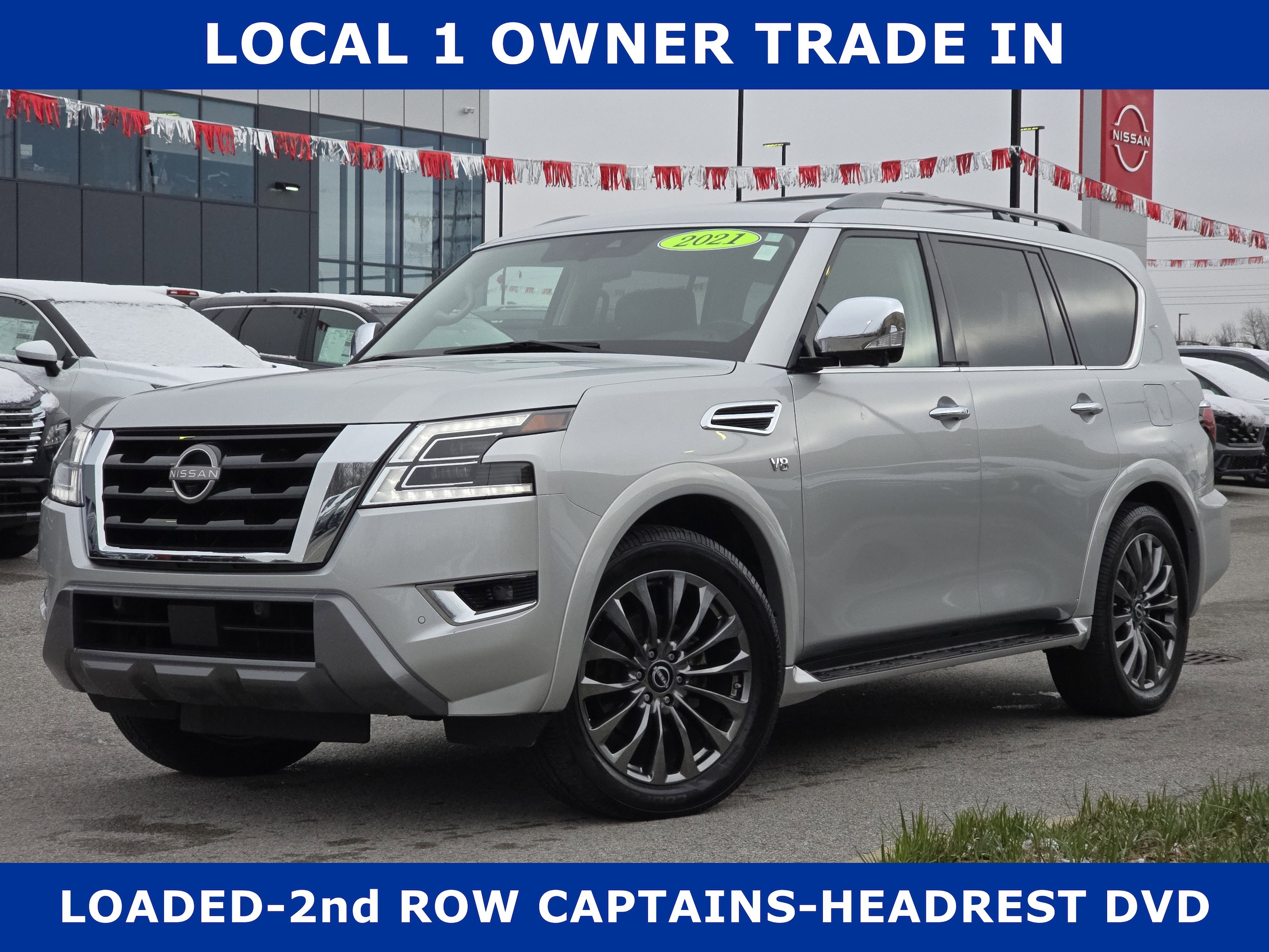 2021 Nissan Armada Platinum's photo