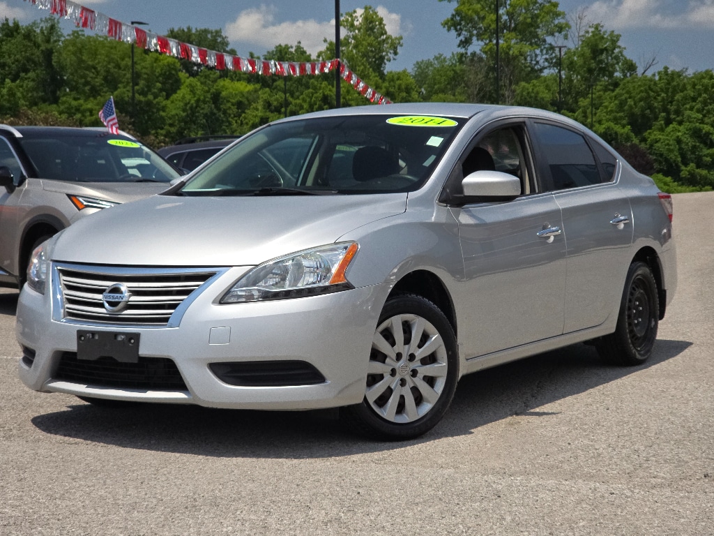 Used 2014 Nissan Sentra SV with VIN 3N1AB7APXEY323751 for sale in Hopkinsville, KY