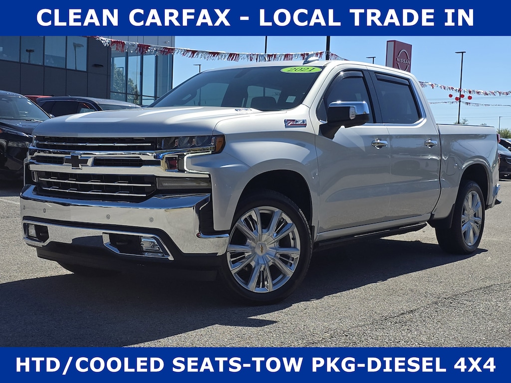 Used 2021 Chevrolet Silverado LTZ Crew Cab