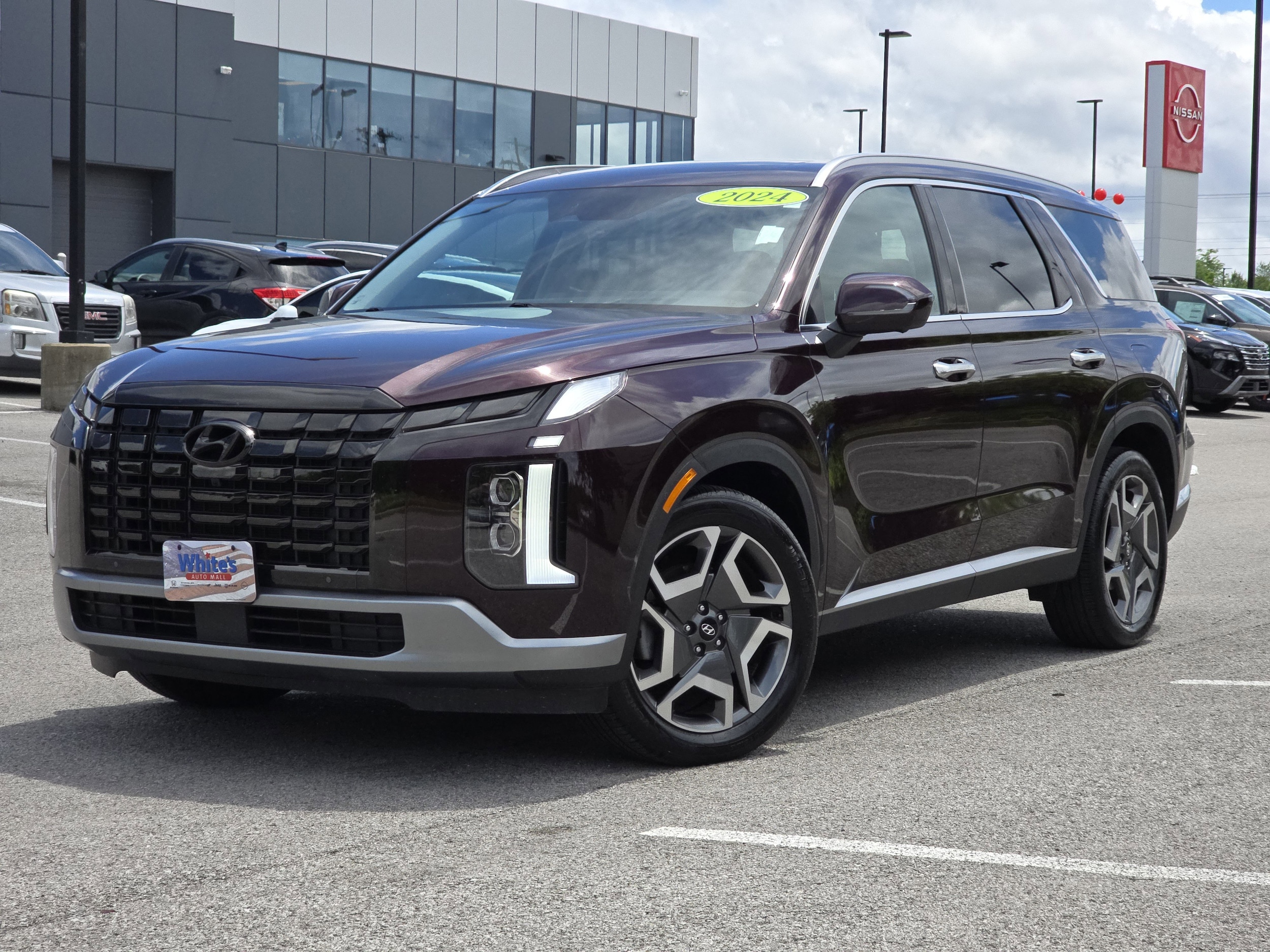Used 2024 Hyundai Palisade Limited with VIN KM8R5DGE6RU701144 for sale in Hopkinsville, KY
