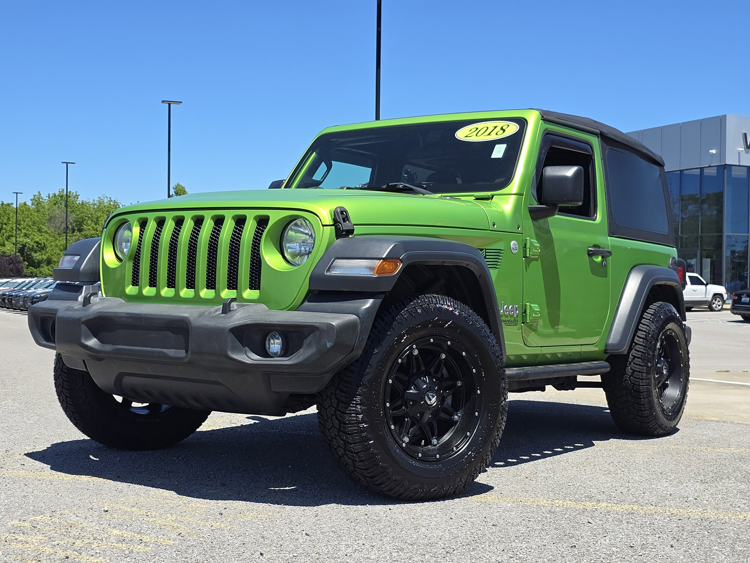 Used 2018 Jeep All-New Wrangler Sport S with VIN 1C4GJXAN7JW283154 for sale in Hopkinsville, KY