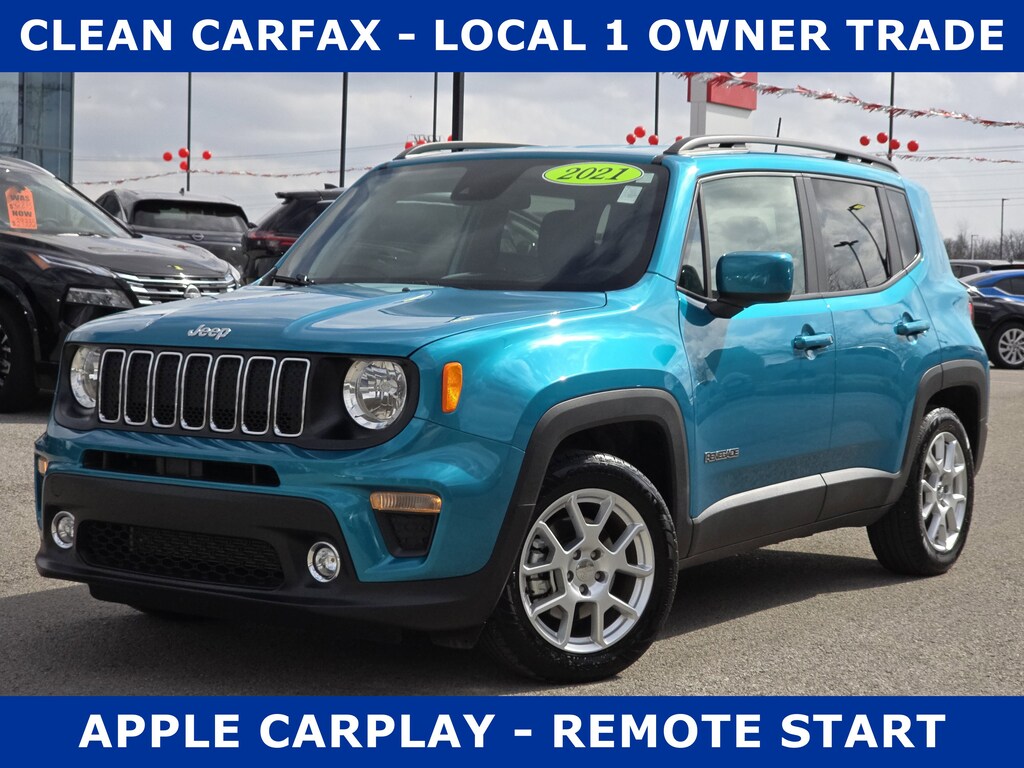Used 2021 Jeep Renegade Latitude Sport Utility