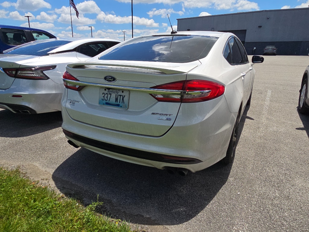 Used 2017 Ford Fusion V6 Sport with VIN 3FA6P0VP9HR155773 for sale in Hopkinsville, KY