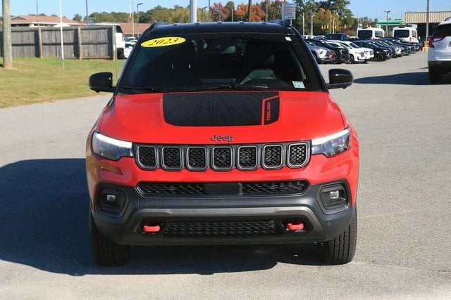 Used 2023 Jeep Compass Trailhawk with VIN 3C4NJDDN3PT568370 for sale in Roanoke Rapids, NC