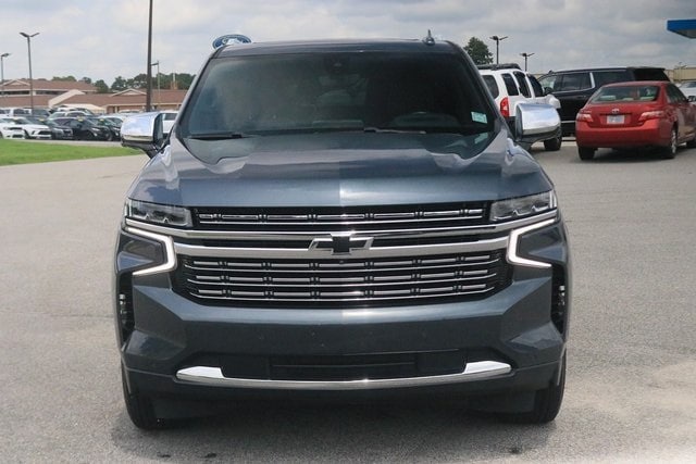 Used 2021 Chevrolet Tahoe Premier with VIN 1GNSKSKDXMR173435 for sale in Roanoke Rapids, NC