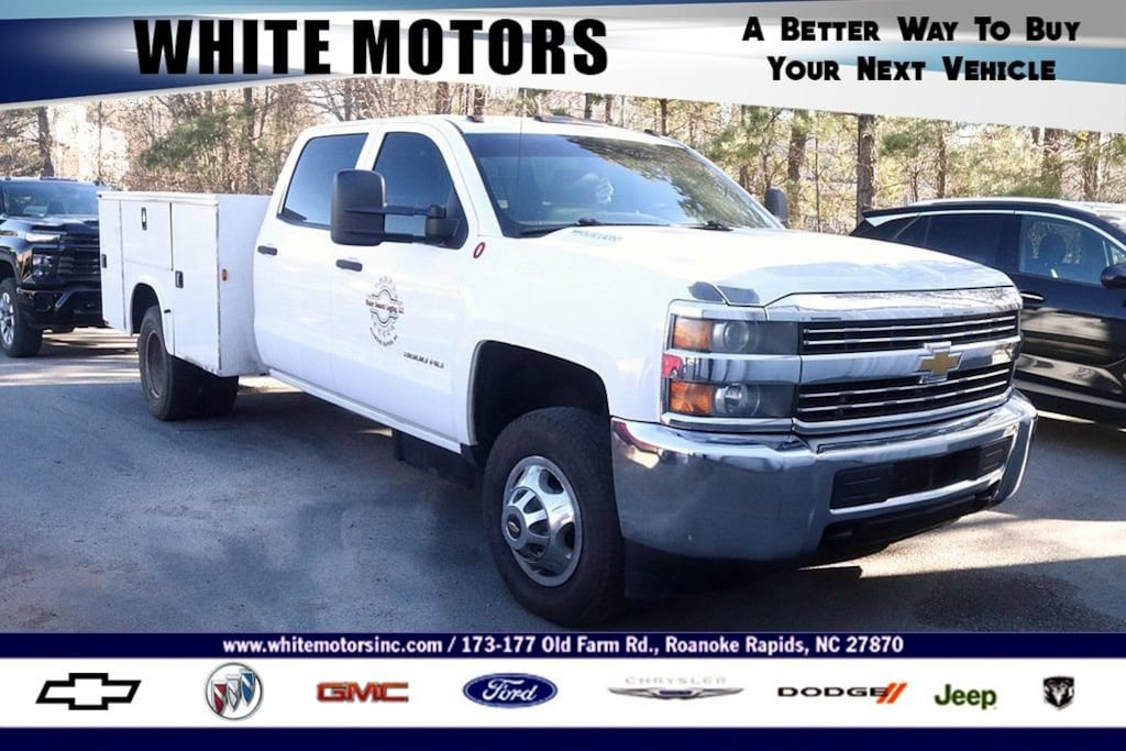 Used 2015 Chevrolet Silverado 3500 HD Chassis Cab Work Truck Chassis Cab Truck