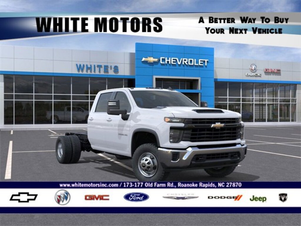 New 2025 Chevrolet Silverado 3500 HD Chassis Cab Work Truck Truck