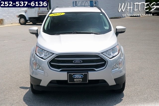 Used 2021 Ford EcoSport SE with VIN MAJ3S2GE2MC408093 for sale in Roanoke Rapids, NC