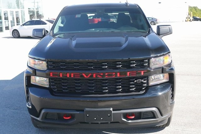 Used 2021 Chevrolet Silverado 1500 Custom with VIN 3GCPWBEK4MG425936 for sale in Roanoke Rapids, NC