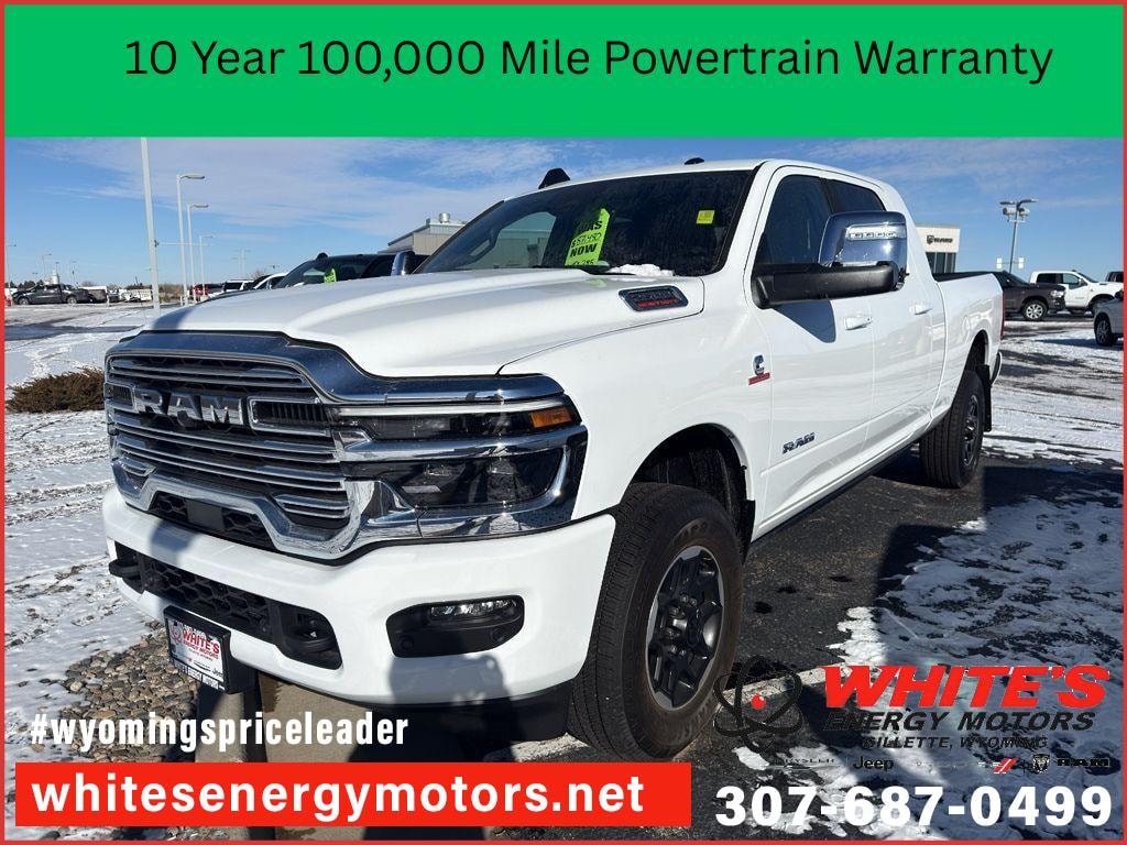 New 2026 Ram 2500 LARAMIE MEGA CAB 4X4 6'4 BOX Pickup