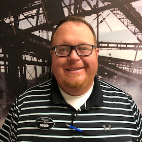 Staff member Taylor Pruitt from ID_cfbdb50613a3