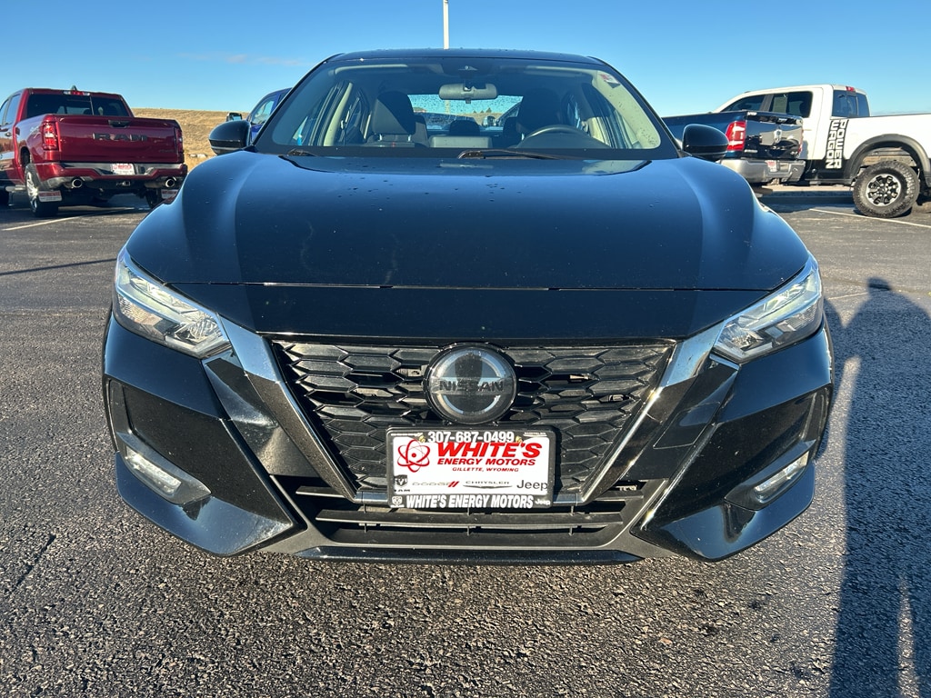 Used 2021 Nissan Sentra SR with VIN 3N1AB8DV3MY306501 for sale in Gillette, WY