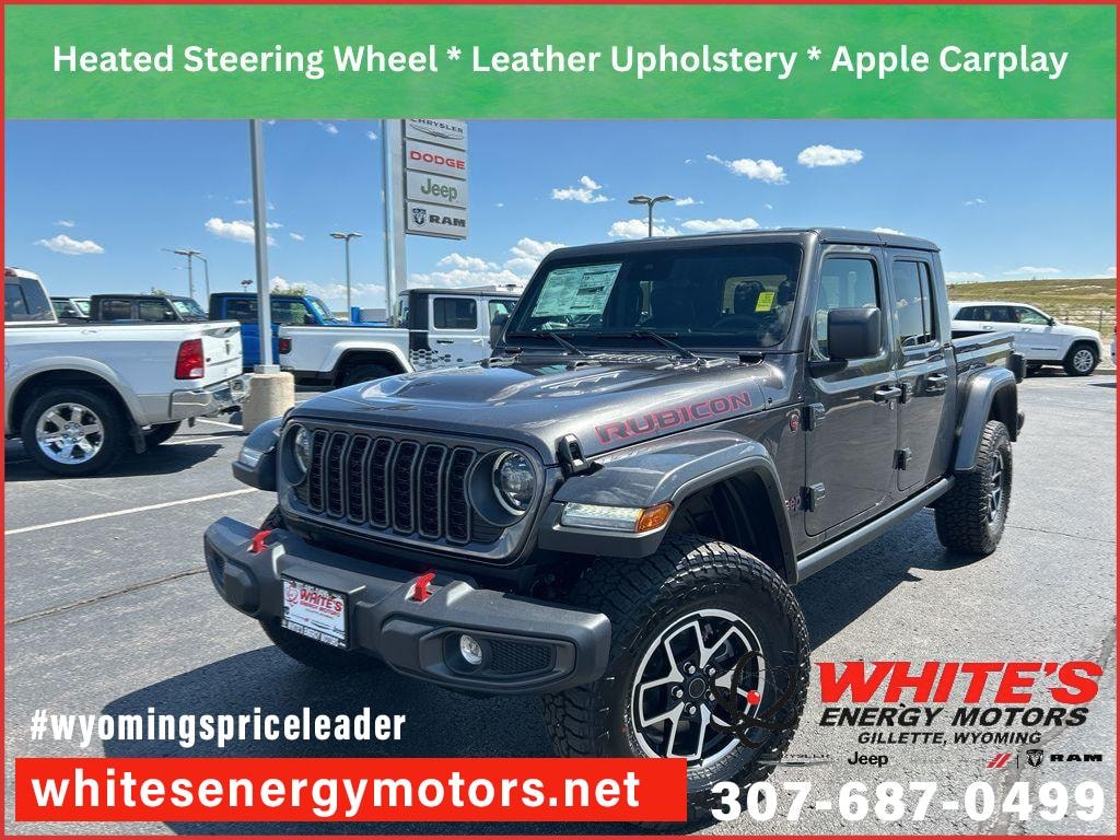 New 2025 Jeep Gladiator RUBICON 4X4 Pickup
