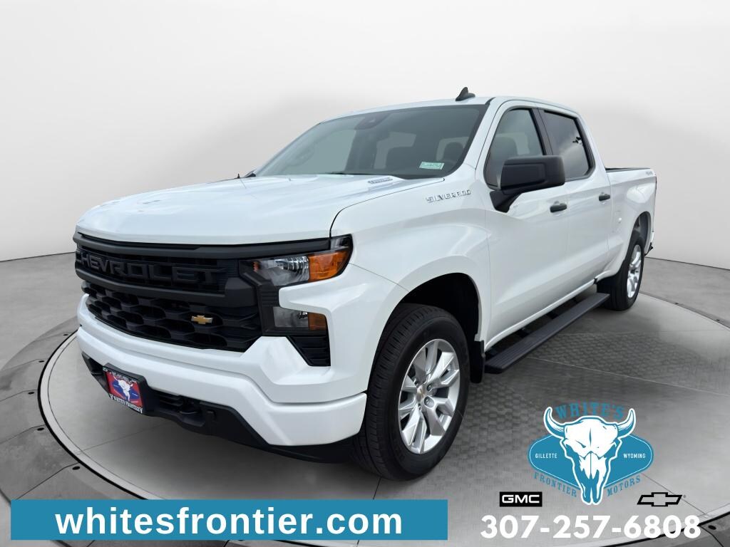 New 2026 Chevrolet Silverado Custom Crew Cab